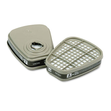 3M™ 6001 Respirator Cartridge For Certain Organic Vapors, 2-pack freeshipping - TVN Wholesale